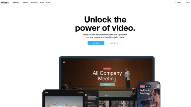 Vimeo Video Hosting & YouTube Alternative